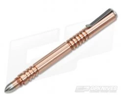 Hinderer Knives Investigator Ink Pen Polished Copper