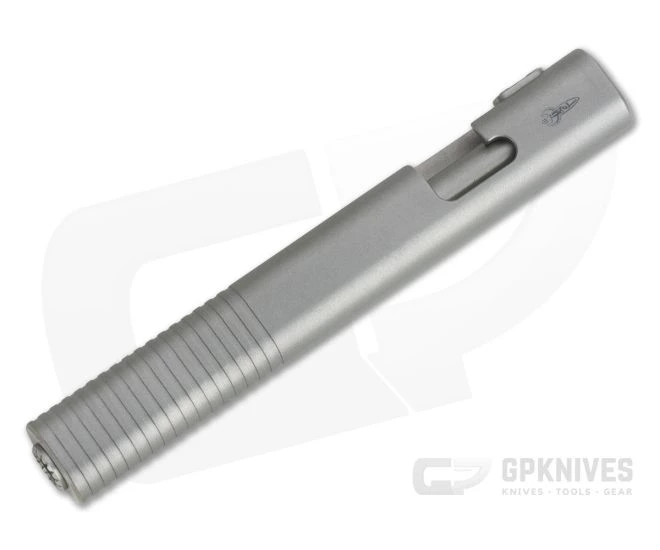 D Rocket Design Titanium Shorty Oval Bolt Pen V2 0013