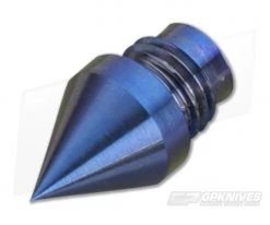 Hinderer Knives Investigator Pen Warhead Attachment Titanium Blue