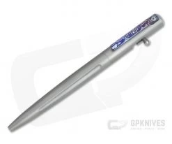 Pena Knives X-Series Bolt Action Ink Pen Media Blast Titanium MokuTi Clip