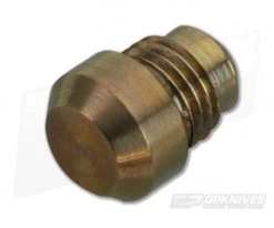 Hinderer Knives Investigator Pen Flat End Attachment Titanium Bronze