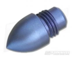 Hinderer Knives Investigator Pen Bullet End Attachment Titanium Blue