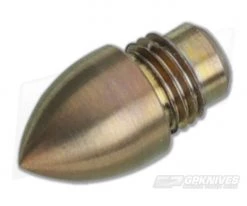 Hinderer Knives Investigator Pen Bullet End Attachment Titanium Bronze