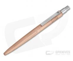 Pena Knives X-Series Click Pen Copper Titanium Clip Black Ink Pen