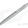 Pena Knives X-Series Click Pen Gray Titanium Matching Clip Black Ink Pen