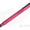 Hinderer Investigator Pen Matte Pink Aluminum Black Hardware