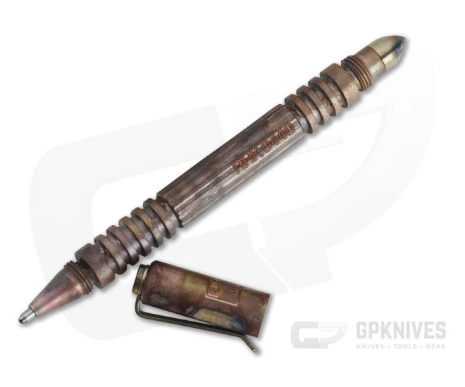 Hinderer Knives Investigator Pen Battlefield Pickup Copper - Image 2