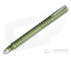 Hinderer Investigator Pen Matte OD Green Aluminum Ink Pen