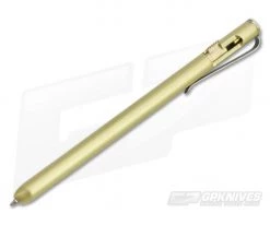 Boker Plus Rocket Oval Bolt Pen Brass 09BO062