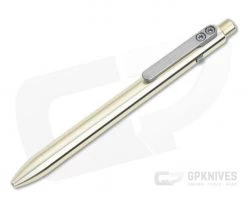 Tactile Turn Side Click Pen Short Bronze Ink Pen