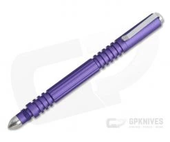 Hinderer Investigator Pen Matte Purple Aluminum Ink Pen