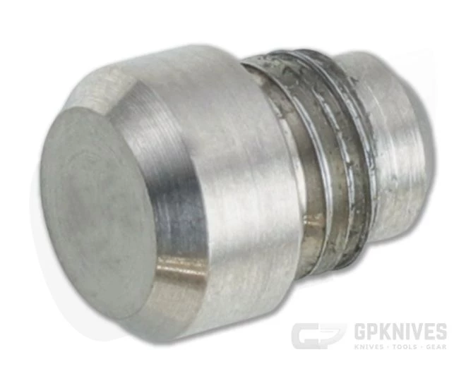 Hinderer Investigator Pen Flat End Attachment Stonewashed Titanium