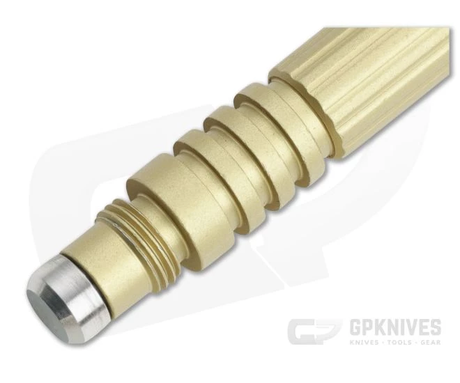 Hinderer Investigator Pen Flat End Attachment Stonewashed Titanium - Image 2