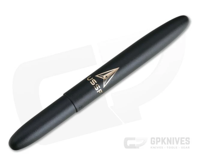 Fisher Space Pen USSF Delta Insignia Matte Black Bullet Pen 400B-SFD