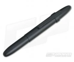 Fisher Space Pen Black Matte Bullet Space Pen with Clip 400BCL