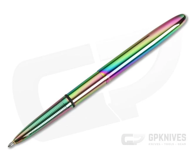 Fisher Space Pen Rainbow Titanium Nitride Bullet Space Pen 400RB - Image 2