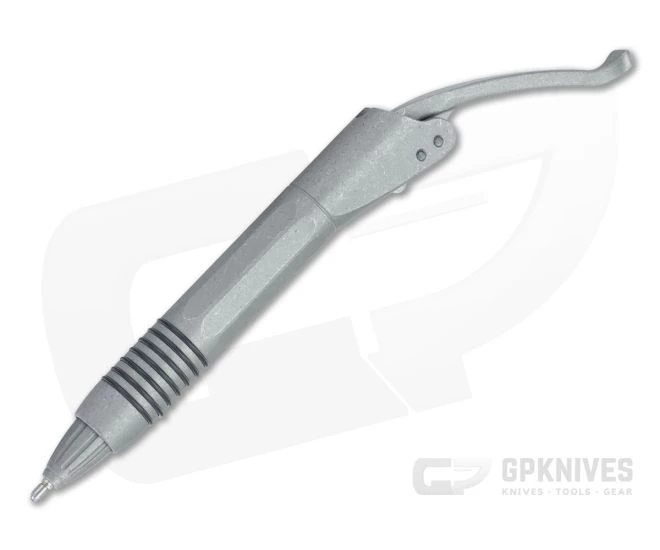 Microtech Siphon II Ink Pen Apocalyptic Stainless Steel 401-SS-AP