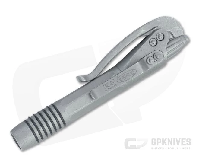 Microtech Siphon II Ink Pen Apocalyptic Stainless Steel 401-SS-AP - Image 3