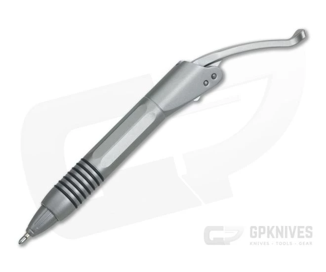 Microtech Siphon II Ink Pen Bead Blast Stainless Steel 401-SS-BB