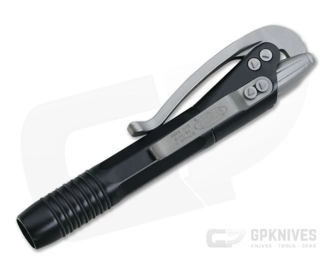 Microtech Siphon II Ink Pen Black Stainless Steel 401-SS-BK - Image 3