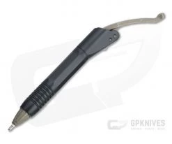 Microtech Siphon II Ink Pen Black Stainless Steel w/ Apocalyptic Bronze 401-SS-BKBZAP