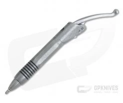 Microtech Siphon II Ink Pen Signature Series Claw Stonewashed Stainless Steel 401-SS-SWSC