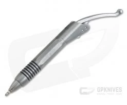 Microtech Siphon II Ink Pen Signature Series Dagger Stonewashed Stainless Steel 401-SS-SWSD