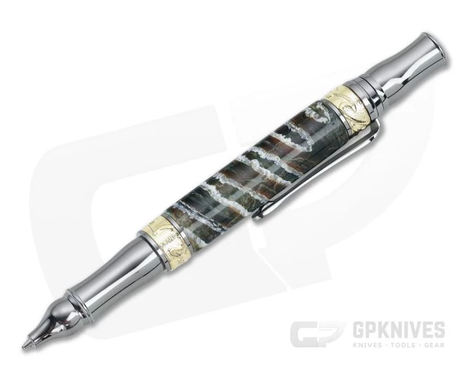 Turnage Custom Mammoth Tooth Ballpoint Ink Pen 4536 - Image 2