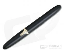 Fisher Space Pen Matte Black Bullet Space Pen With Space Shuttle 600BSH