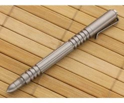 Hinderer Knives Investigator Pen Titanium Bead-Blast