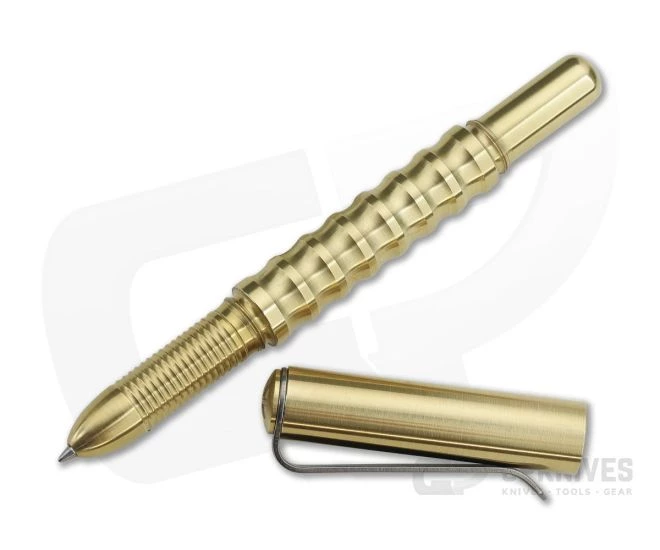 Prometheus Lights Alpha Executive Pen Solid Brass - Image 3