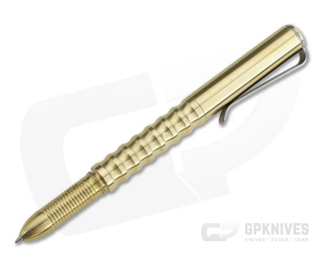 Prometheus Lights Alpha Executive Pen Solid Brass - Image 2