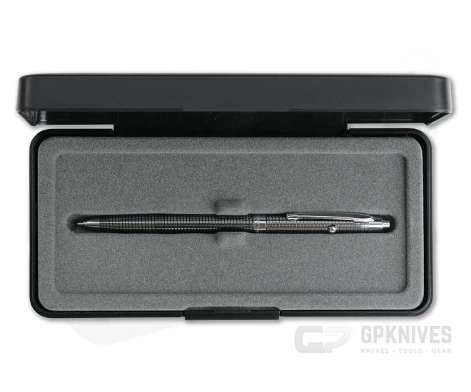 Fisher Space Pen Shuttle Space Pen Black Grid Design B4 - Image 3