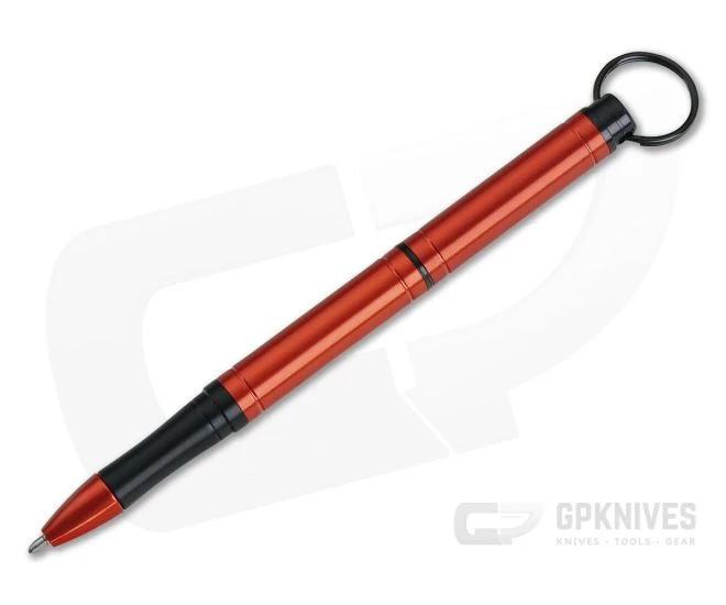 Fisher Space Pen Backpacker Orange Anodized Aluminum Space Pen With Key Chain BP/O - Image 2