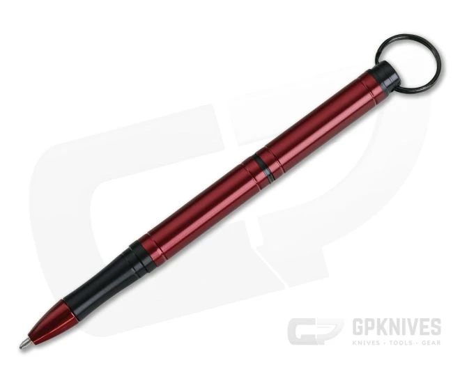 Fisher Space Pen Backpacker Red Anodized Aluminum Space Pen With Key Chain BP/R - Image 2