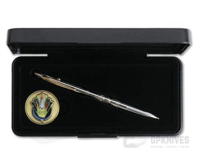Fisher Space Pen Shuttle Space Pen and Collector's Coin Commemorative Edition CH4-CES - Image 3
