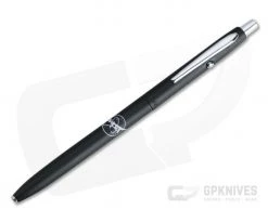 Fisher Space Pen Shuttle Space Pen Matte Black Chrome Accents and Clip w/ NASA Logo CH4BC-NASAMB