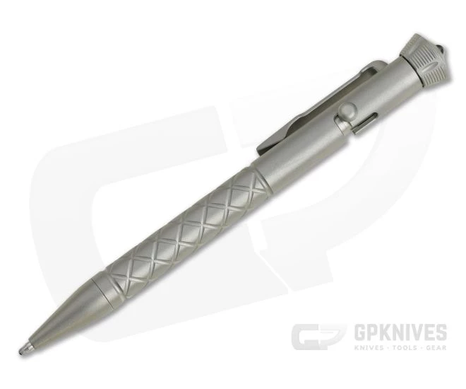 CIVIVI Coronet Gray Titanium Bolt Action Pen CP-02A - Image 2