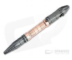 Heretic Knives Thoth DLC Titanium and Copper Modular Bolt Action Ink Pen H038-DLC-CU