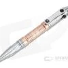 Heretic Knives Thoth Stonewashed Titanium and Copper Modular Bolt Action Ink Pen H038-TI-CU