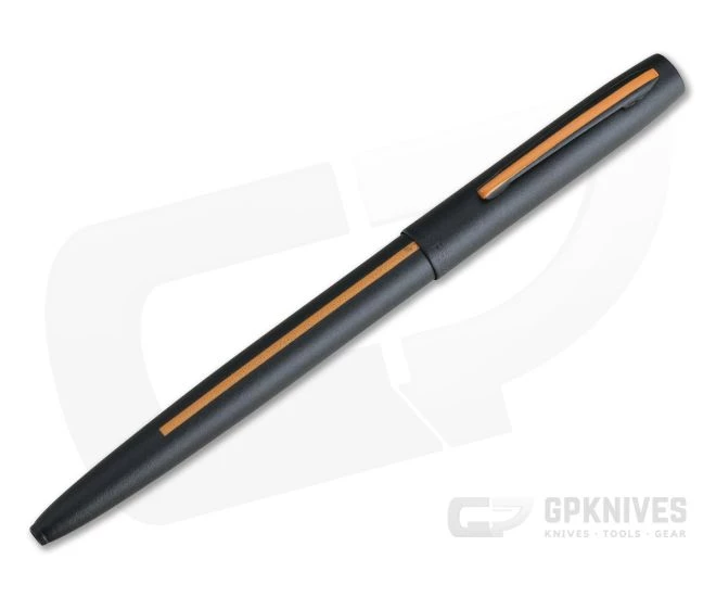 Fisher Space Pen Orange Line Search and Rescue Cap-O-Matic Click Pen M4BSROL