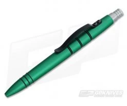 Tuff-Writer Mini Click Pen Aluminum Green