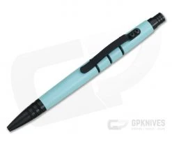 Tuff-Writer Mini Click Aluminum Ink Pen Teal Cerakote