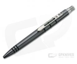 Tuff-Writer Mini Click Ink Pen Polished Zirconium
