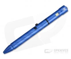 Olight OPEN 2 Blue LED Flashlight EDC Bolt Action Pen