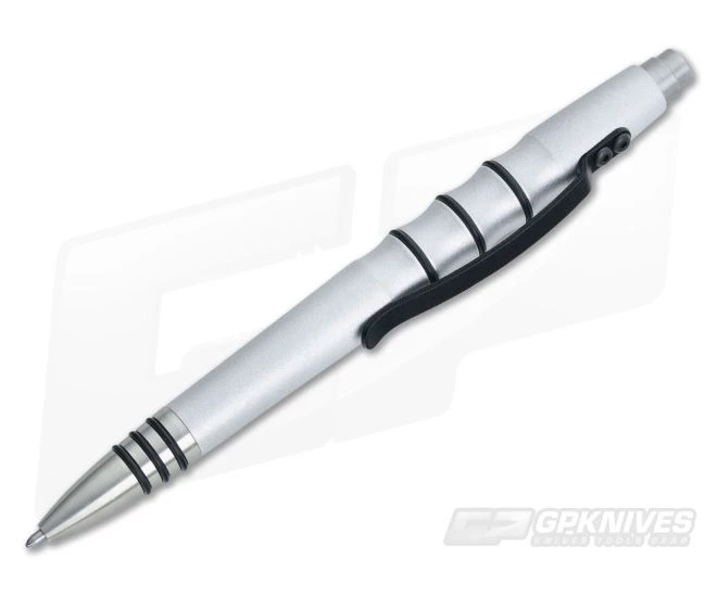 Tuff-Writer Precision Press Series Raw Aluminum Pen - Image 2