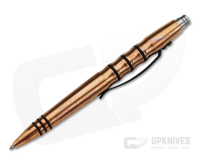Tuff-Writer Precision Press Ink Pen Polished Copper - Image 2