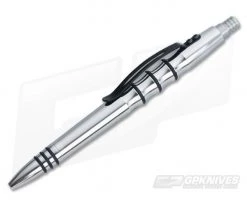 Tuff-Writer Precision Press Polished Stainless Steel Pen