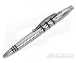 Tuff-Writer Precision Press Polished Titanium Pen