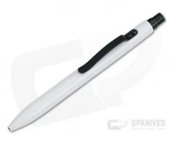 Tuff-Writer Retro Click Aluminum Ink Pen White Cerakote